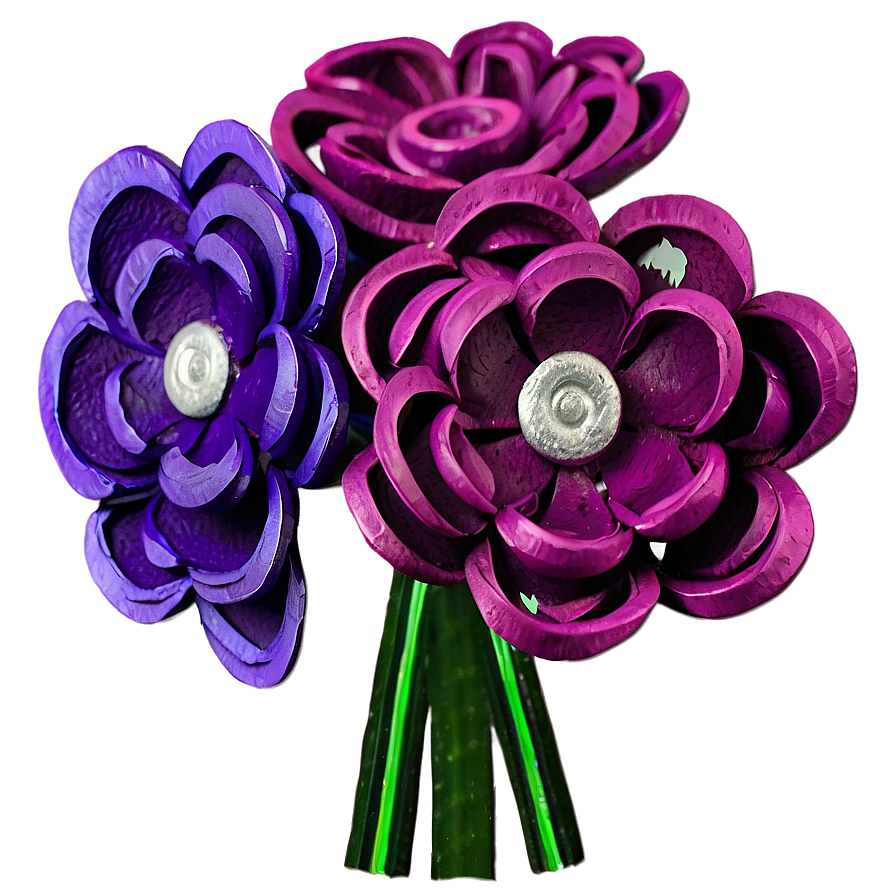 Miniature Rolled Flower Cluster Png Vgk