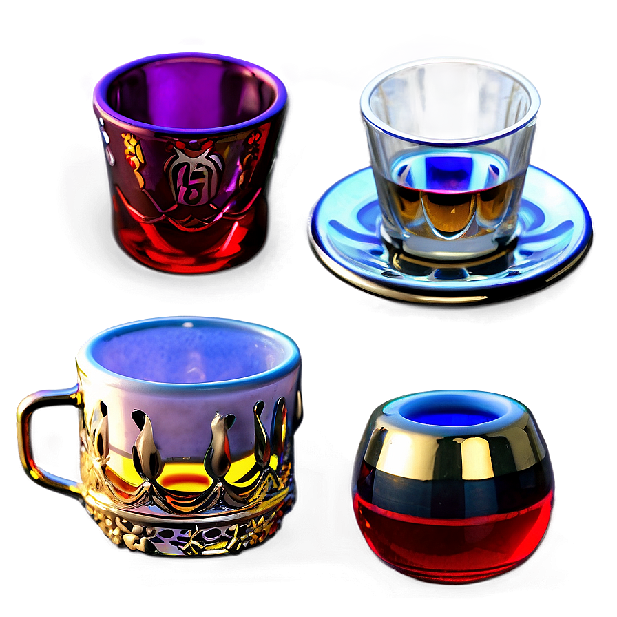 Miniature Shot Glass Png Klv14