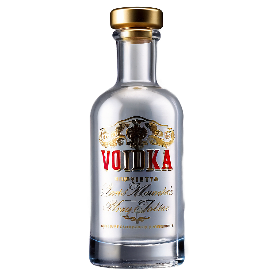 Miniature Vodka Bottle Png 06212024