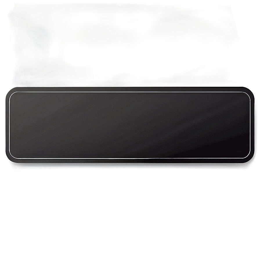Minimal Black Rectangle Illustration PNG ojg65 PNG image with a transparent background, free high-resolution download