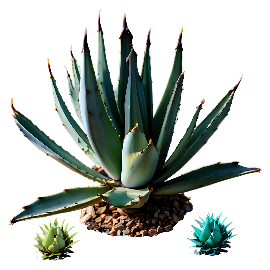 Minimalist Agave Plant Png 06282024