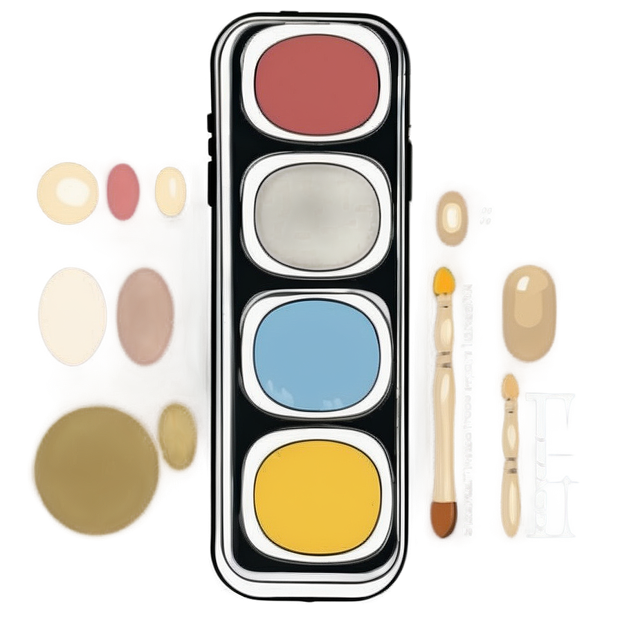 Minimalist Art Palette PNG sgb PNG image with a transparent background, free high-resolution download