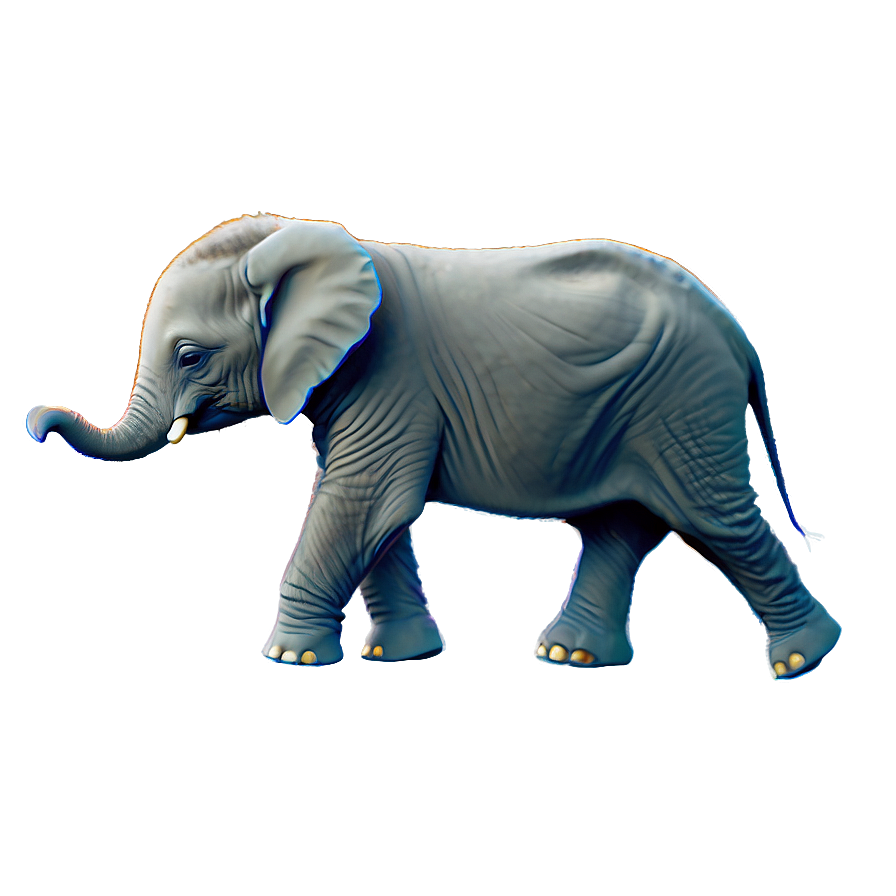 Minimalist Baby Elephant Png Auu56