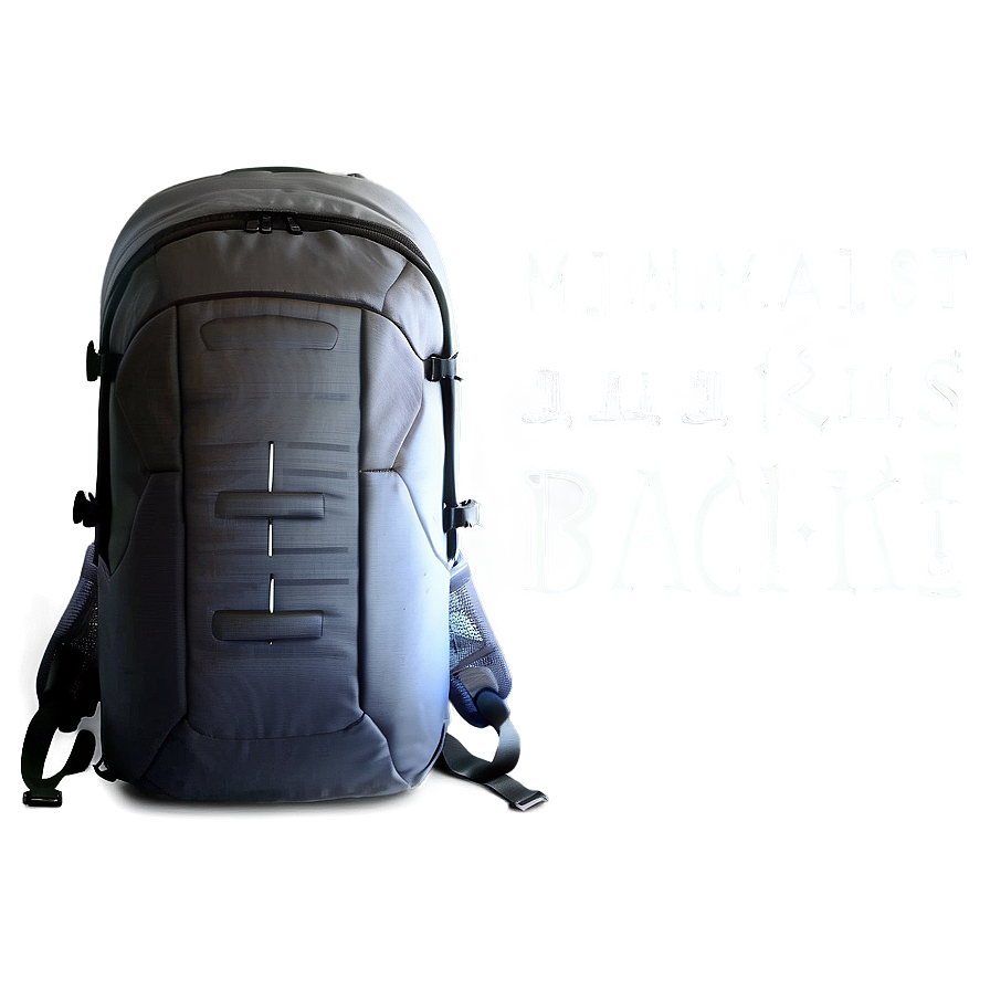 Minimalist Backpack Png 66