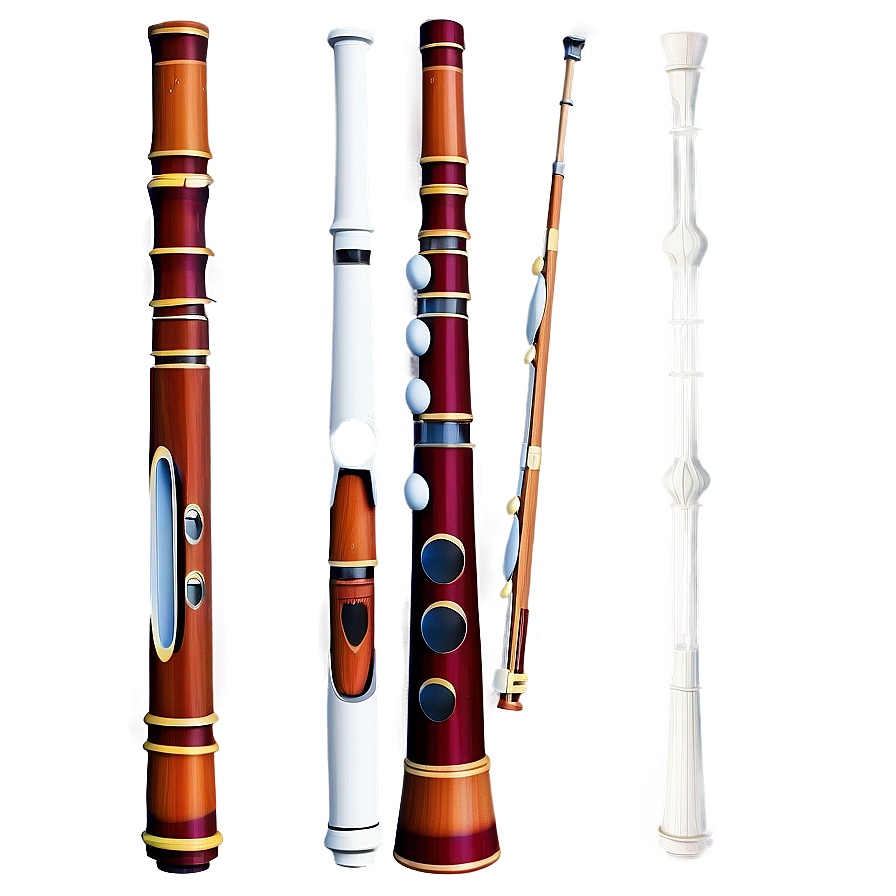 Minimalist Bassoon Png 06272024