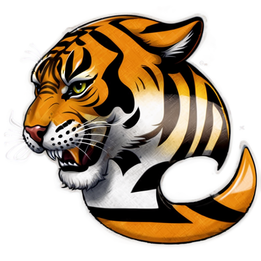 Minimalist Bengals Logo Png Gjh15