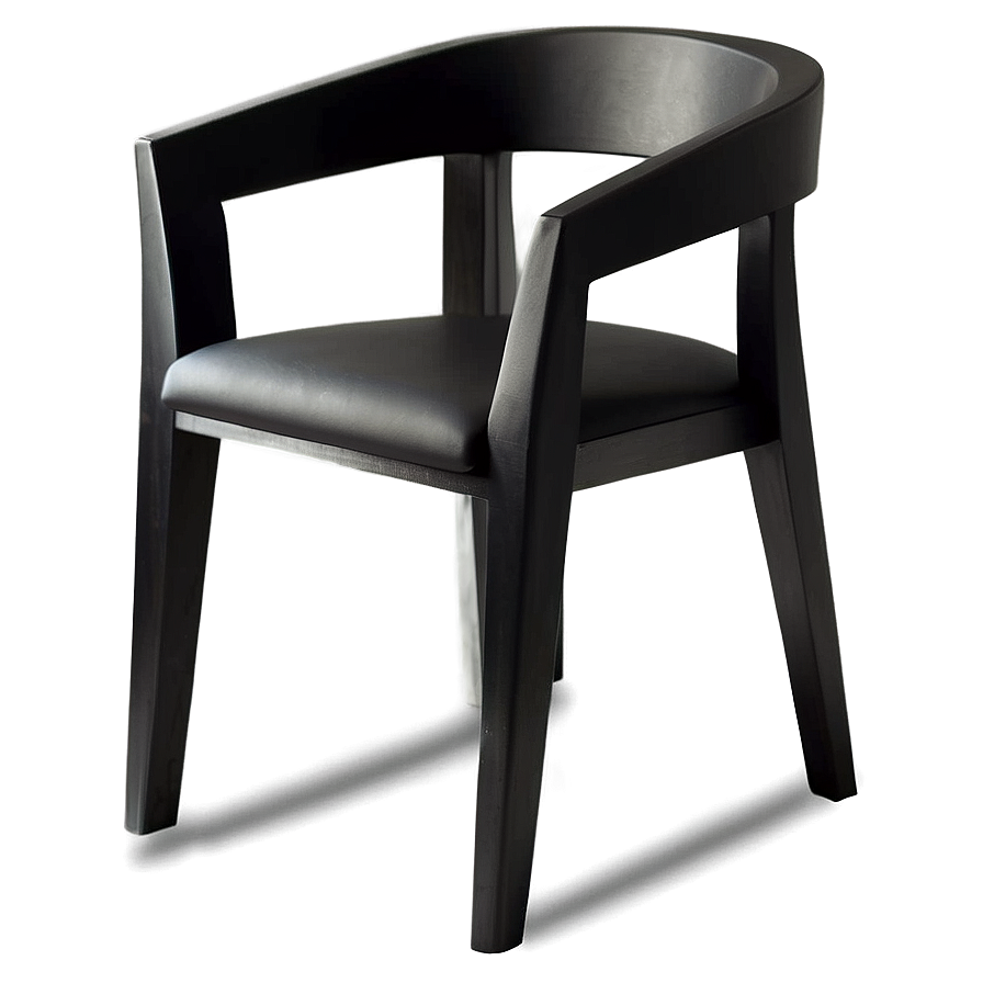 Minimalist Black Chair Png Lnt