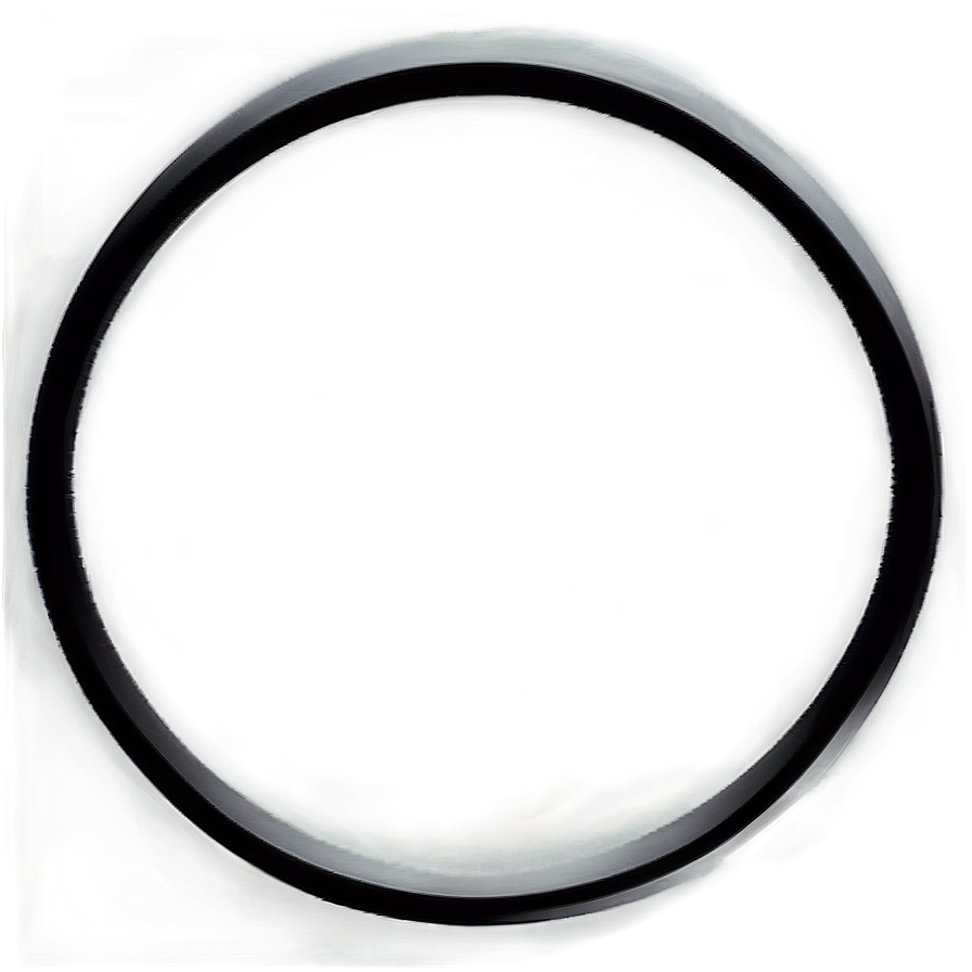 Minimalist Black Circle PNG iem5 PNG image with a transparent background, free high-resolution download