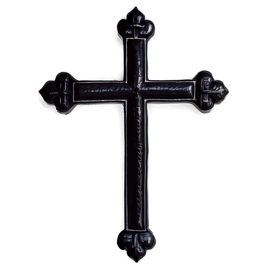 Minimalist Black Cross Png Dam60