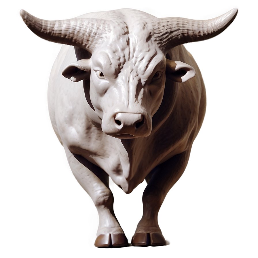 Minimalist Bull Drawing Png 05242024