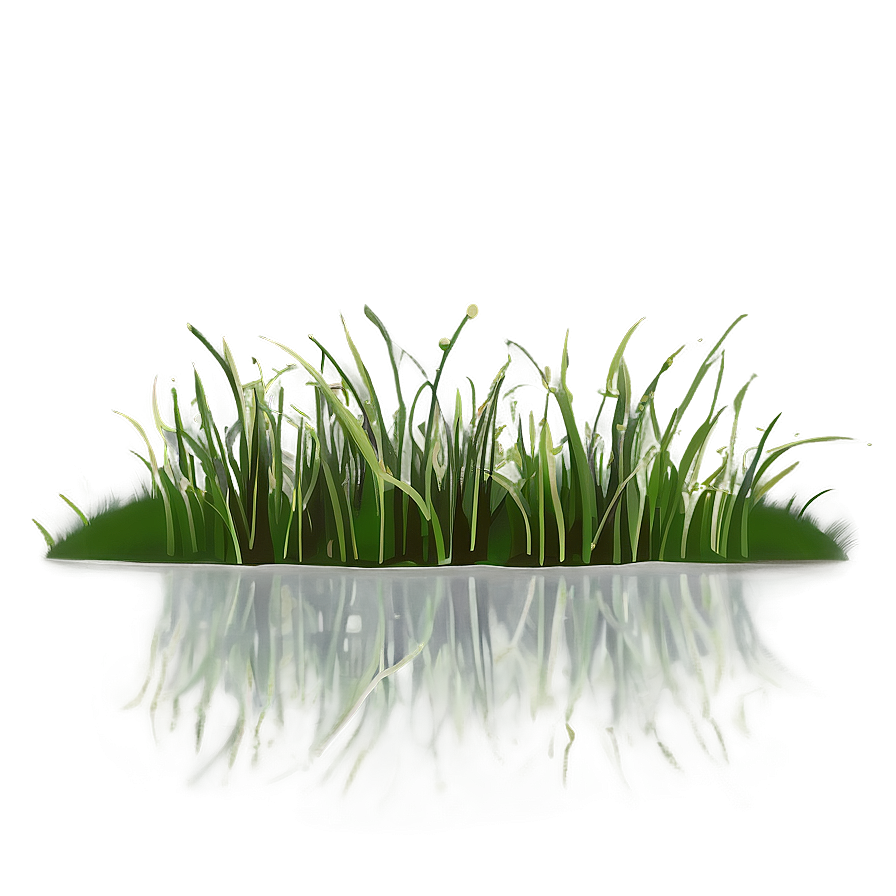 Minimalist Cartoon Grass Png 2