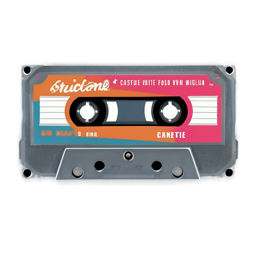 Minimalist Cassette Tape Png Cki