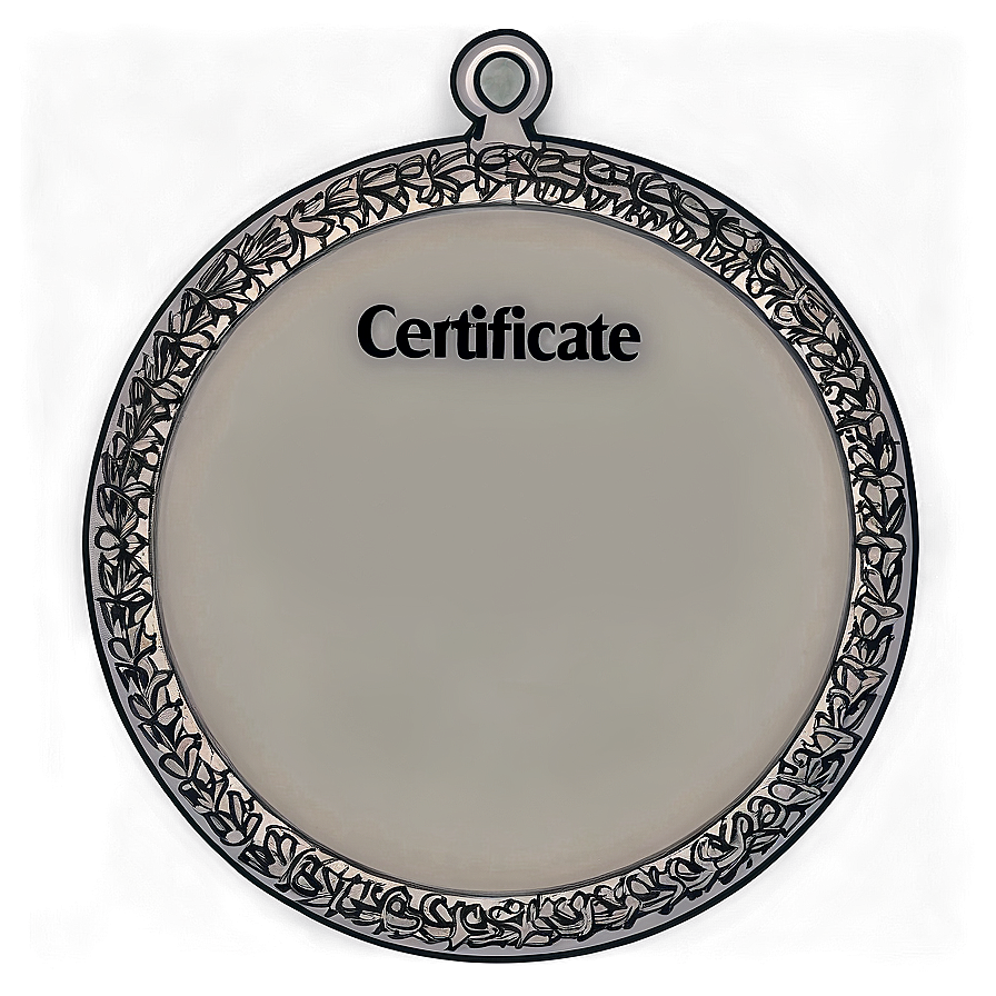 Minimalist Certificate Frame Png 33