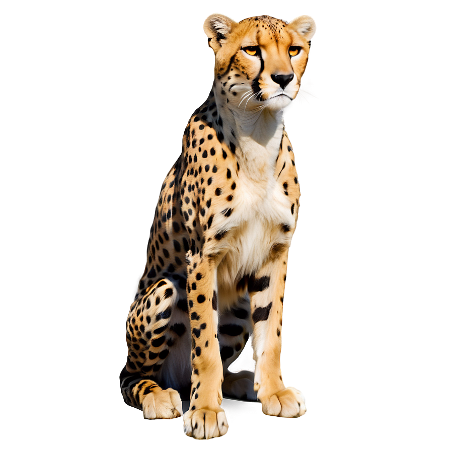 Minimalist Cheetah Drawing Png 06112024