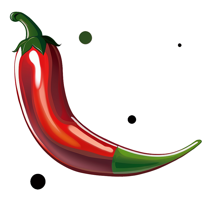 Minimalist Chili Pepper Png 71