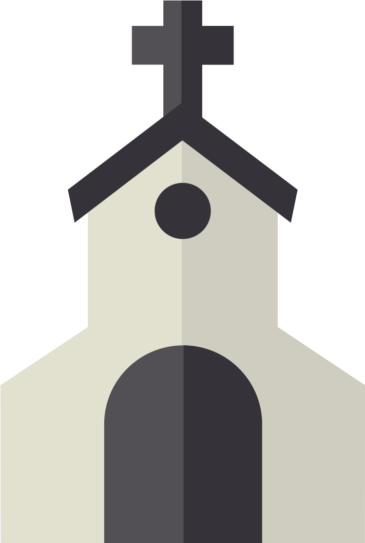 Minimalist Church Icon