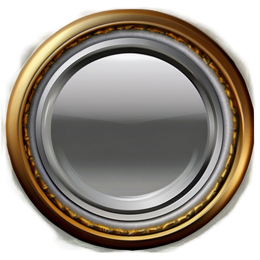 Minimalist Circle Mirror Png 56