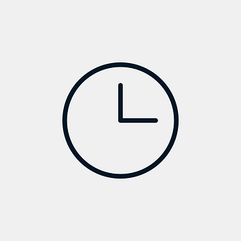 Minimalist Clock Icon