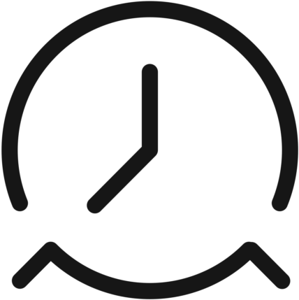 Minimalist Clock Icon