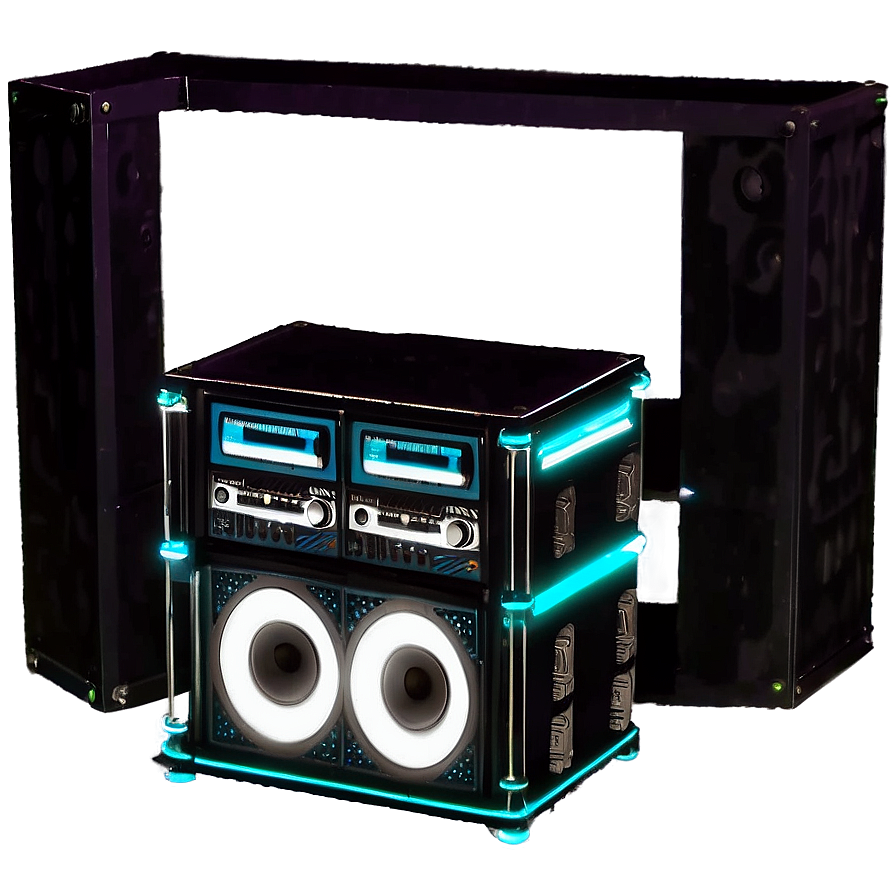 Minimalist Dj Booth Png 06132024