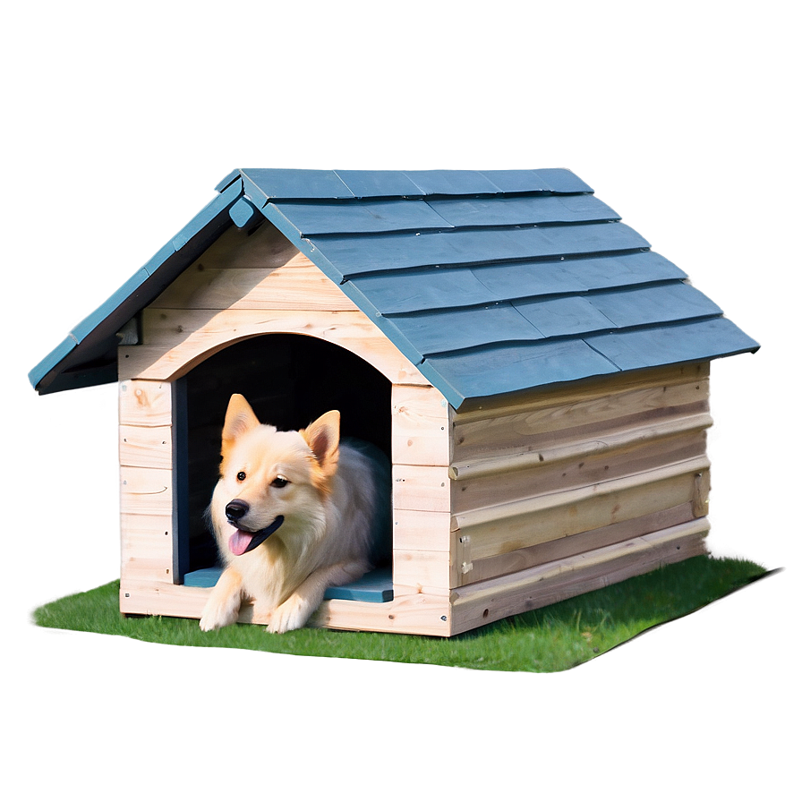 Minimalist Dog House Png 06122024