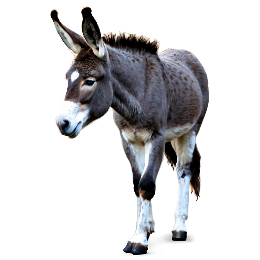 Minimalist Donkey Design Png 05232024