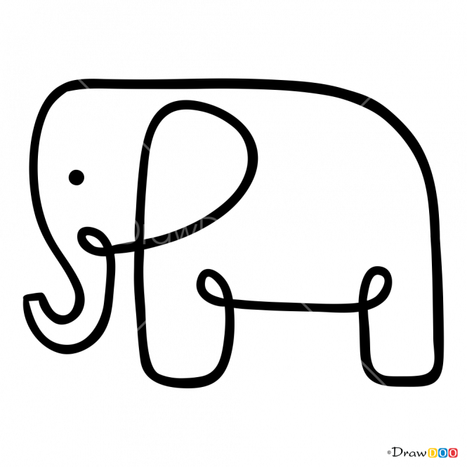How To Draw Cute - Draw A Tattoo Minimalist, HD Png Download PNG with transparent background