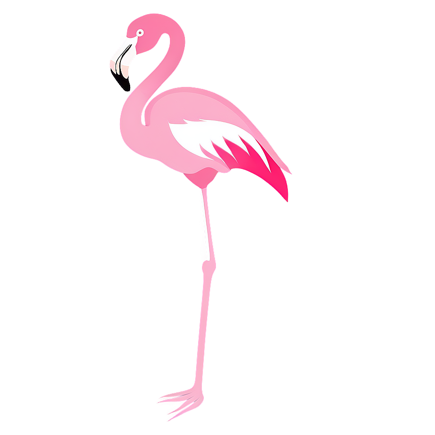 Minimalist Flamingo Design Png 05062024