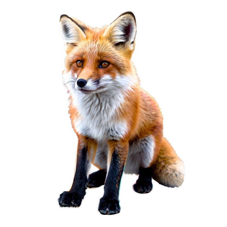 Minimalist Fox Png 17