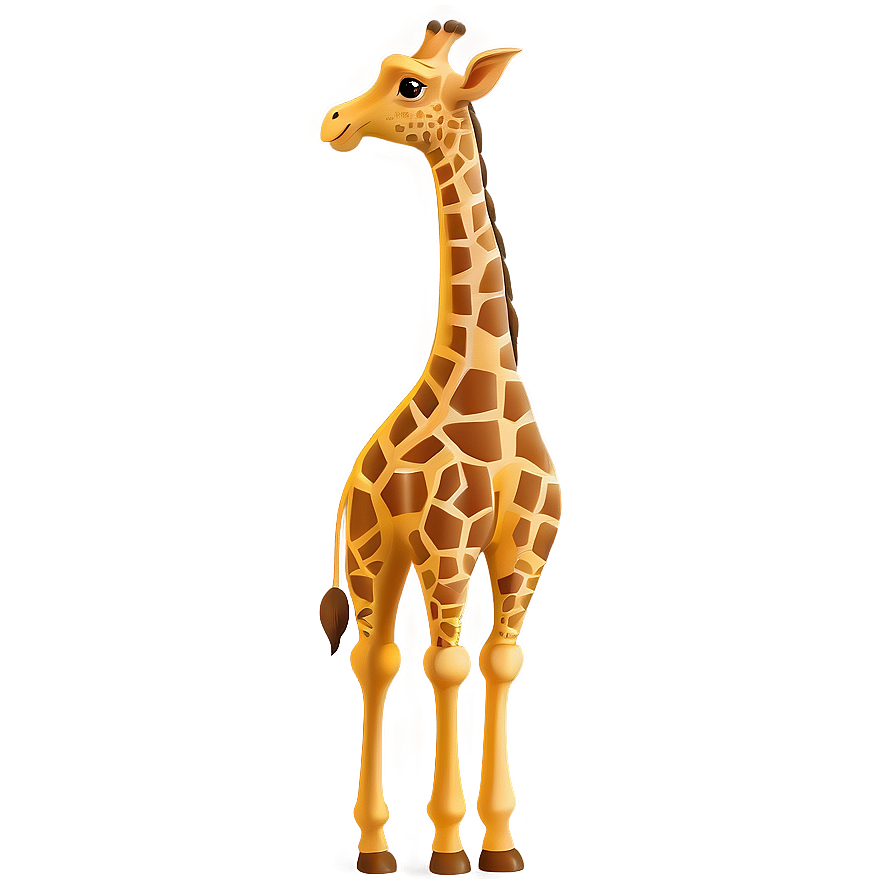 Minimalist Giraffe Design Png Akm83