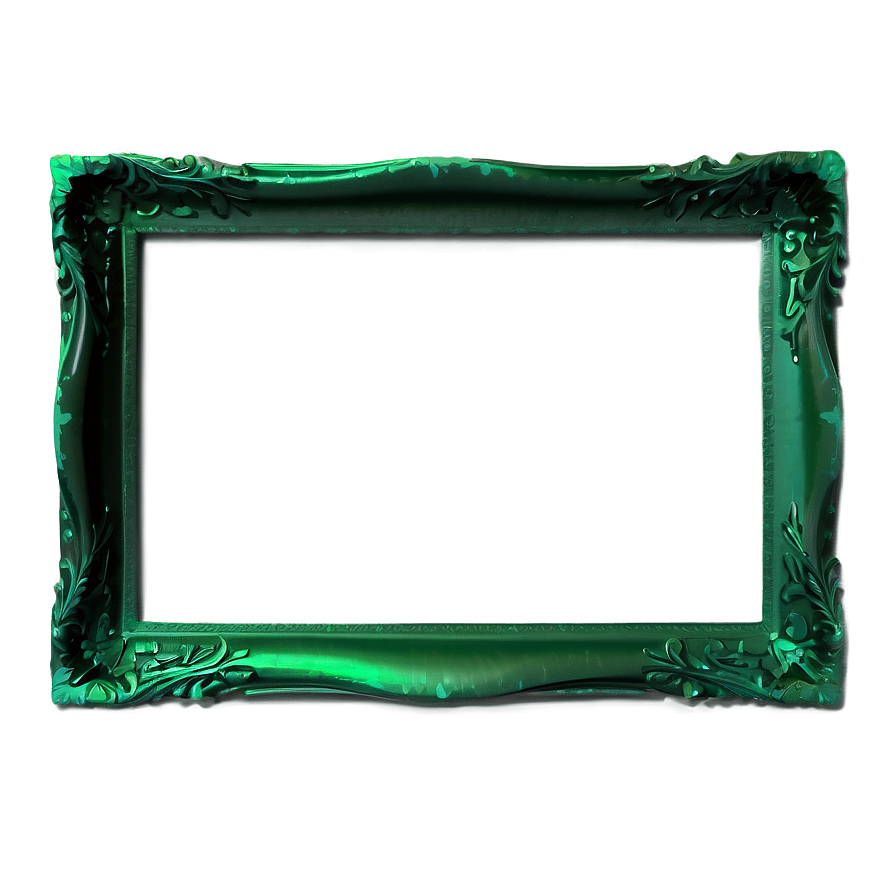 Minimalist Green Frame Png Fyw82