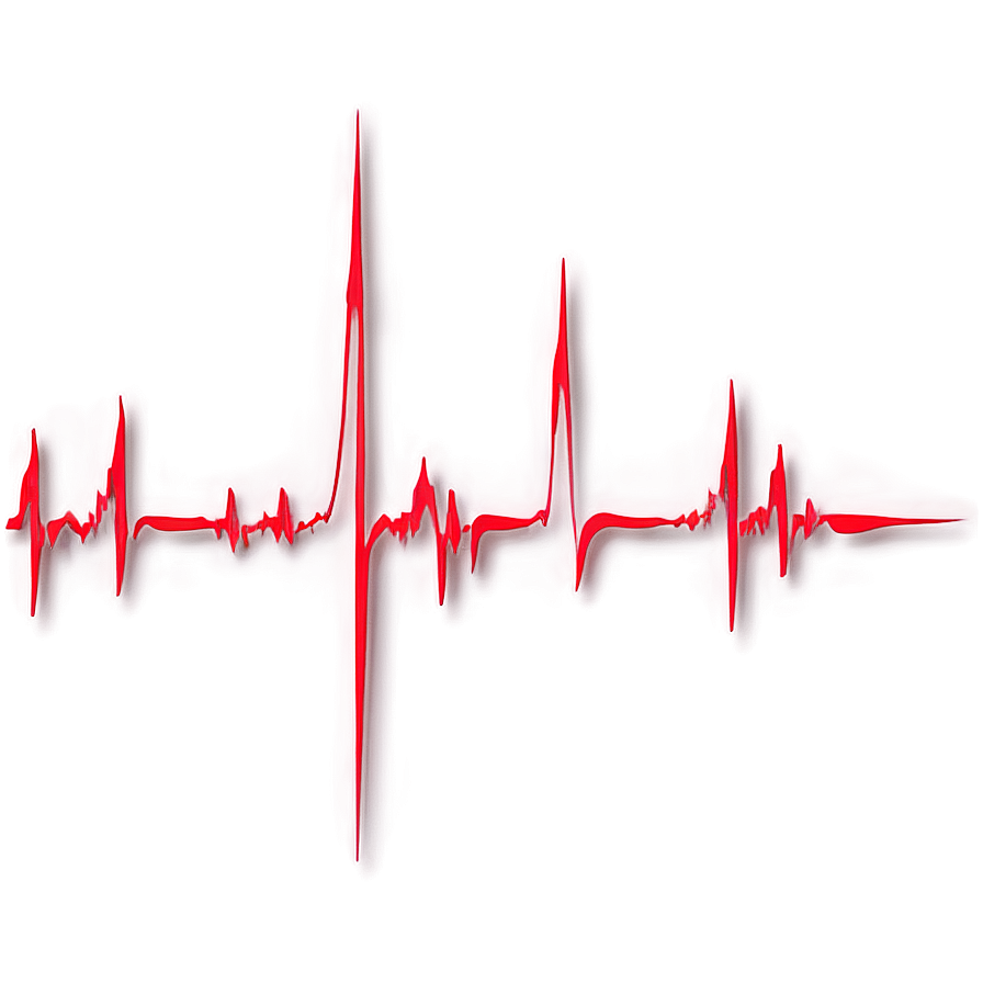 Minimalist Heartbeat Png 06112024