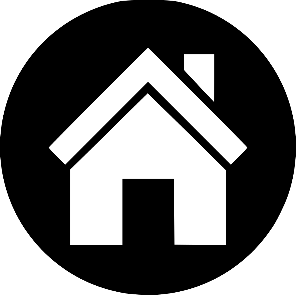 Minimalist Home Icon Graphic