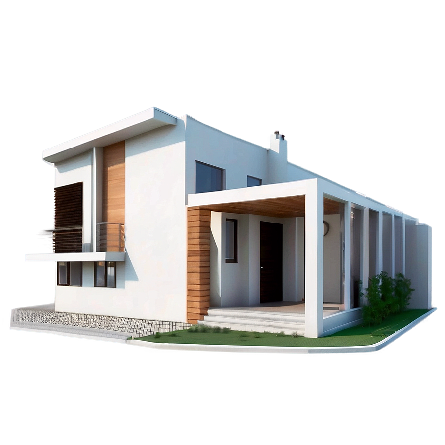 Minimalist House Blueprint Png 04292024