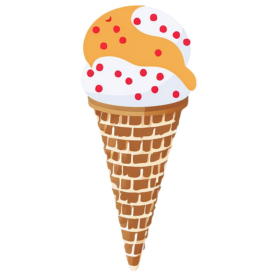 Minimalist Ice Cream Cone Png 81