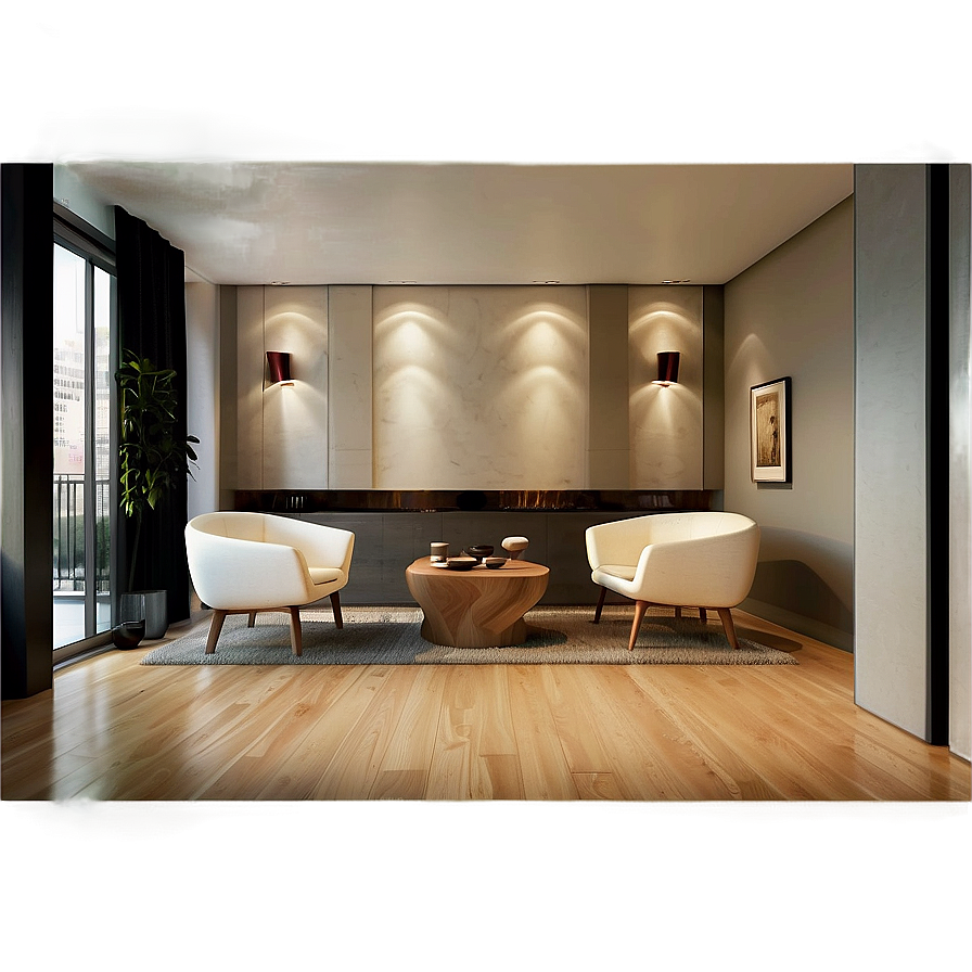 Minimalist Interior Design PNG 06112024 PNG with transparent background