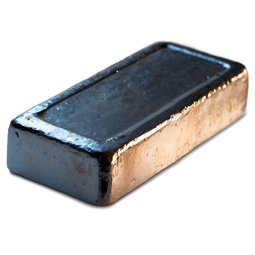 Minimalist Iron Ingot Png 06272024