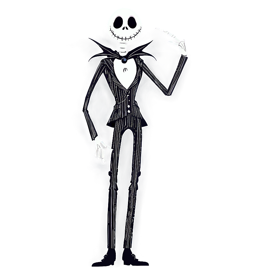 Minimalist Jack Skellington Png 83