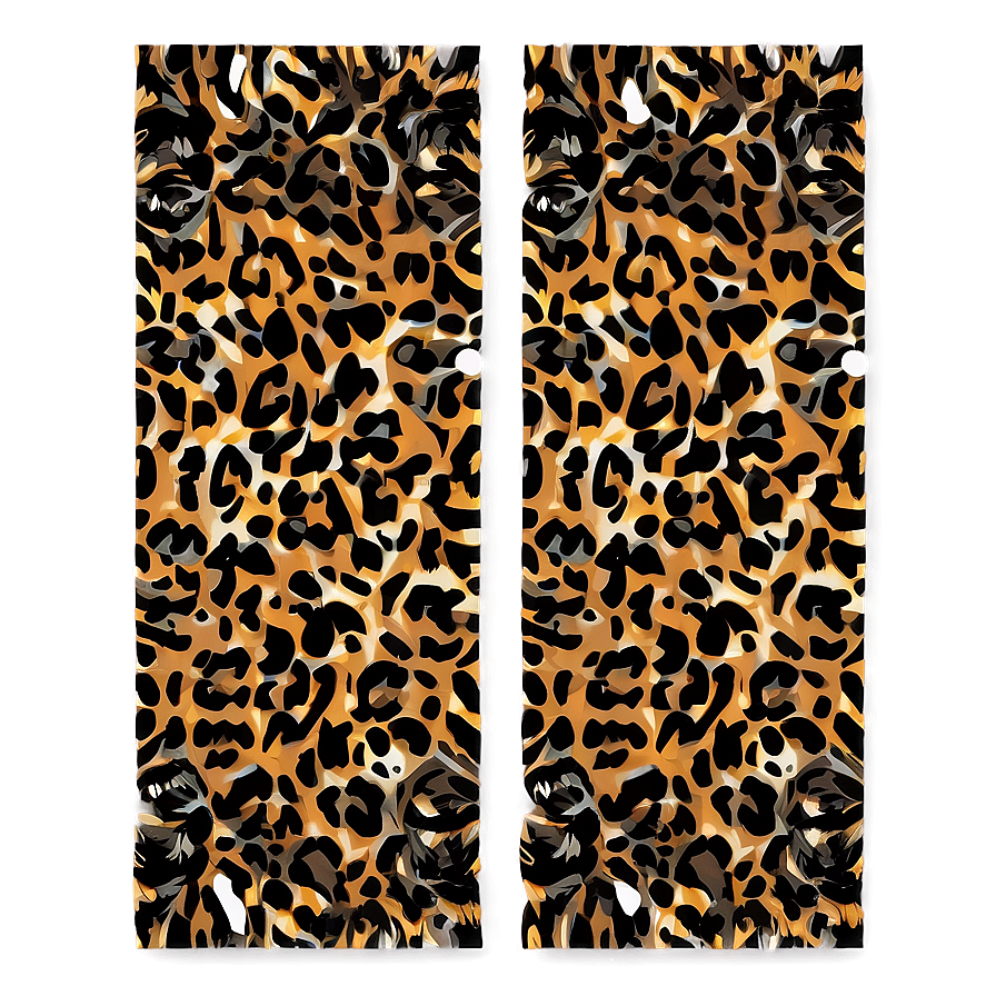 Minimalist Leopard Design Png Wto91