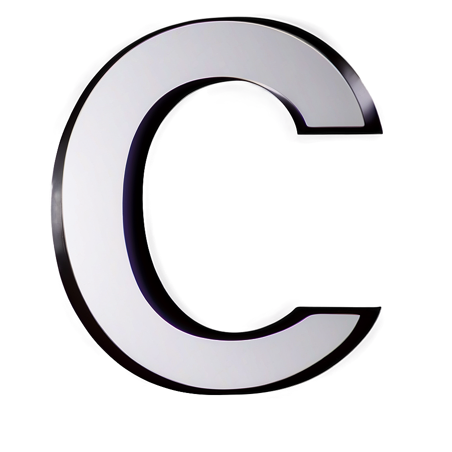 Minimalist Letter C Png 54