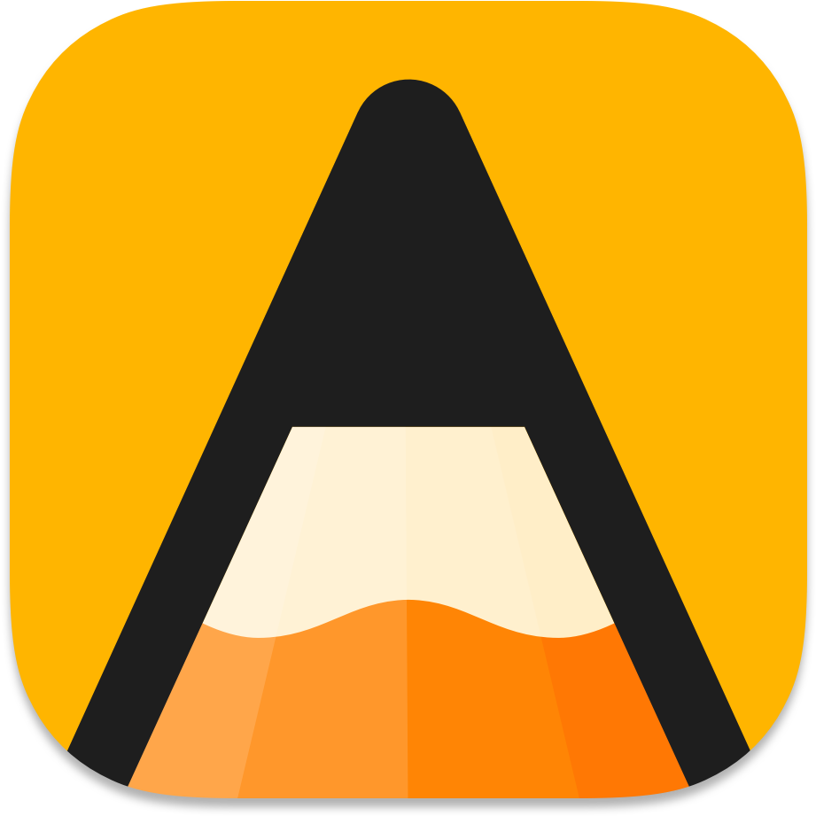 Minimalist_ Mountain_ App_ Icon PNG with transparent background