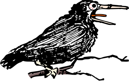 Minimalist Nightmare Before Christmas PNG with transparent background