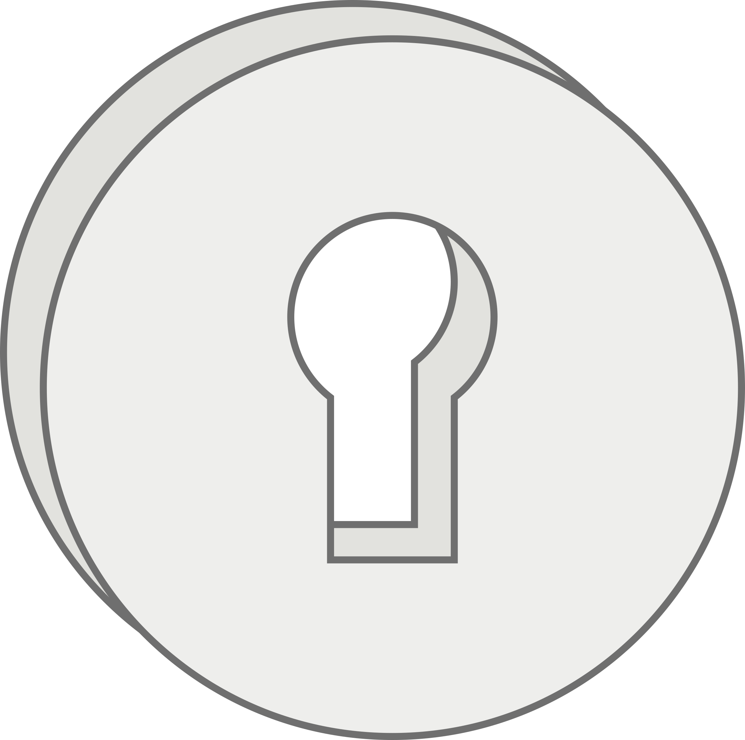 Minimalist Padlock Icon