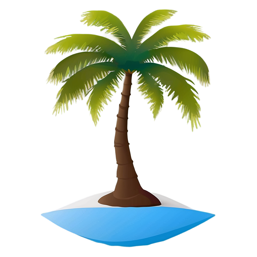 Minimalist Palm Silhouette Png 06262024