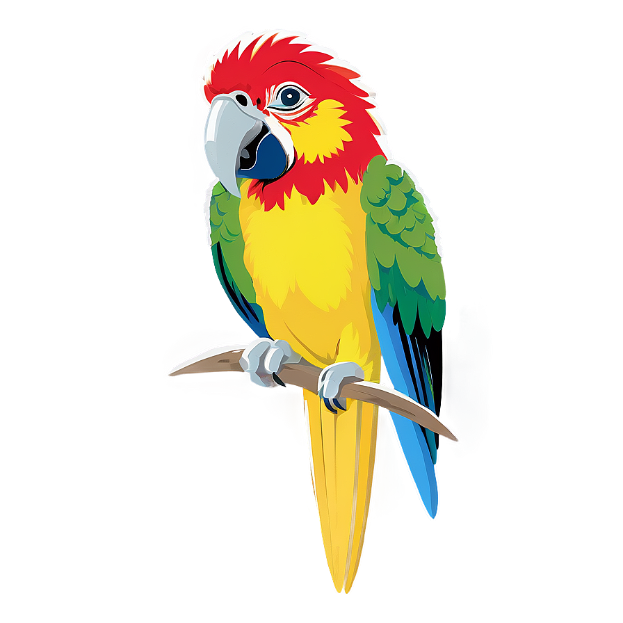 Minimalist Parrot Png Kkk90