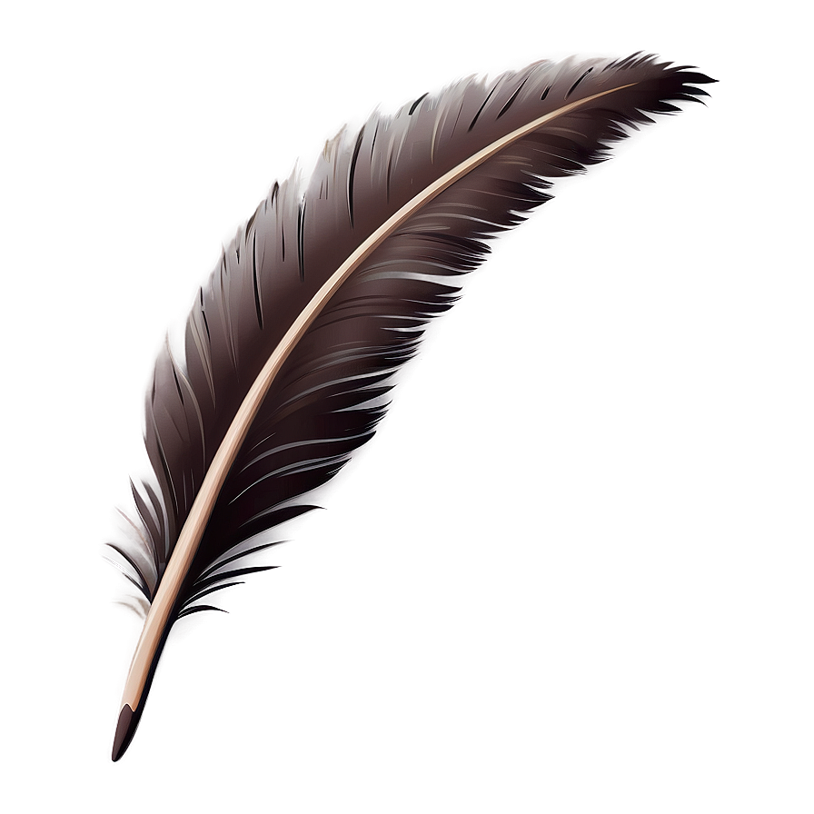 Minimalist Quill Design Png Juc