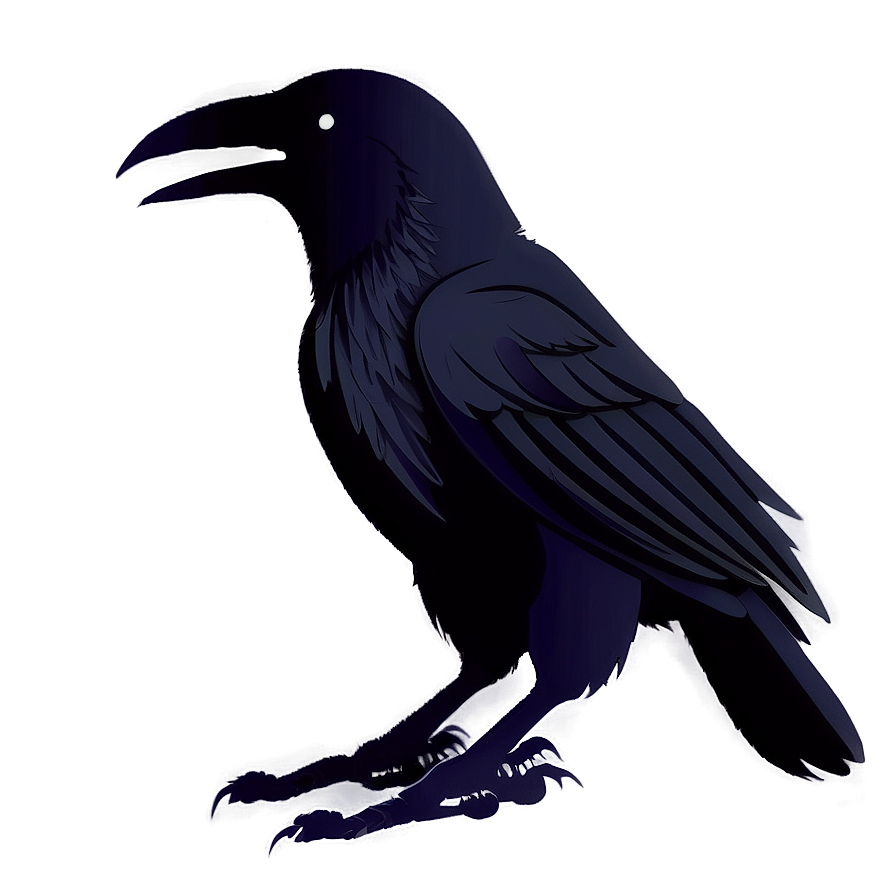 Minimalist Raven Png Ldf