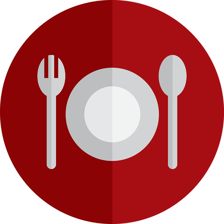 Minimalist Restaurant Plate Icon