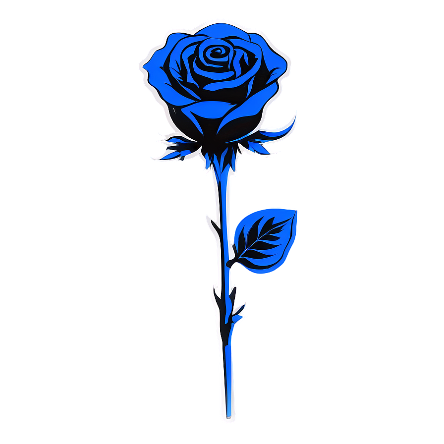 Minimalist Rose Tattoo Sketch PNG 05252024 PNG with transparent background