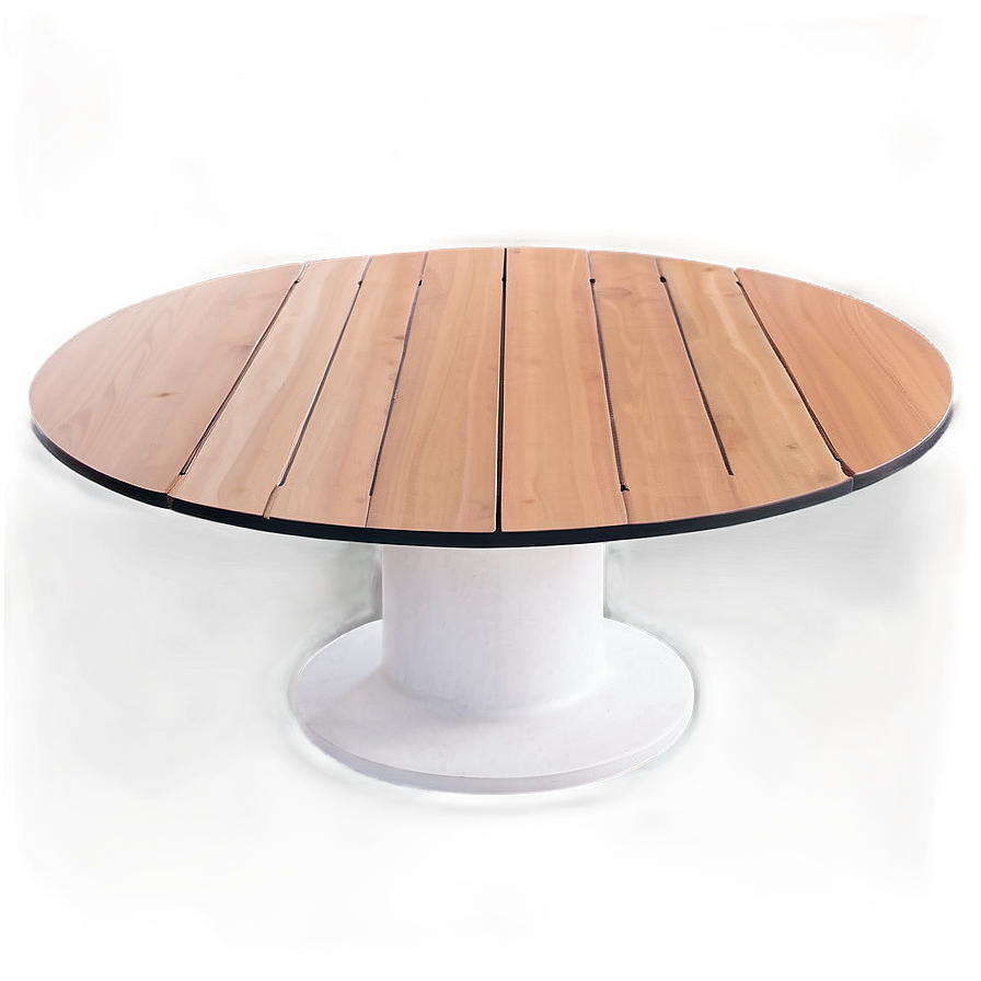 Minimalist Round Table Png Ssi